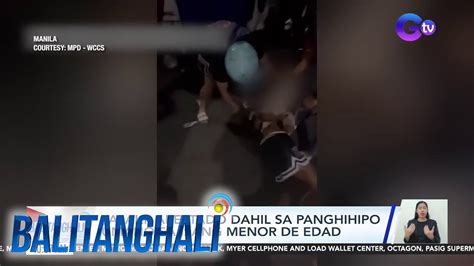 Lalaki, arestado dahil sa panghihipo umano sa isang menor de .